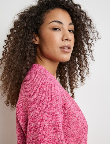 TAIFUN Knit Cardigan in Pink