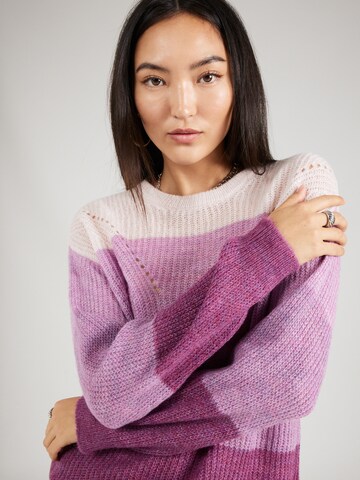 MORE & MORE Sweater in Purple