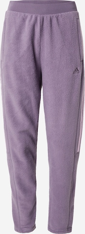 ADIDAS SPORTSWEAR Normalny krój Spodnie sportowe 'TIRO' w kolorze fioletowy: przód
