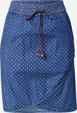 Alife and Kickin Skirt 'Luci' in Blue: front