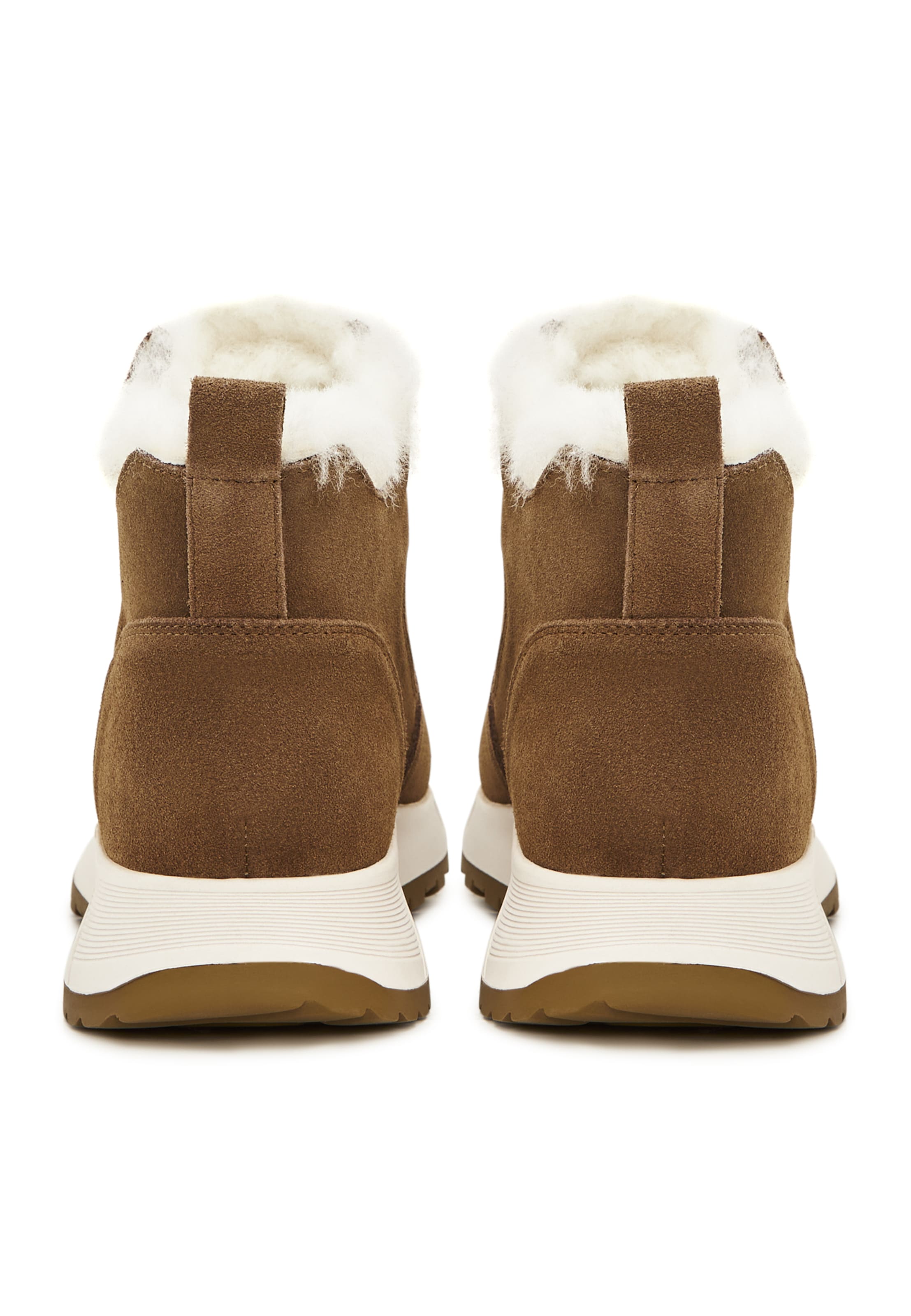Bottines à lacets CESARE GASPARI en marron