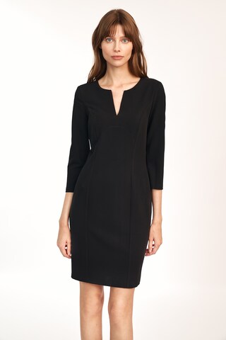 NIFE Dress in Black: front