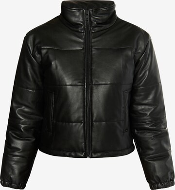 faina Between-season jacket in Black: front