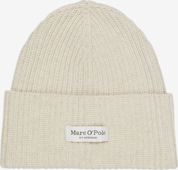 Marc O'Polo Beanie in Beige: front