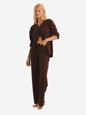 ETAM Pyjamahose 'Berenice' in Braun