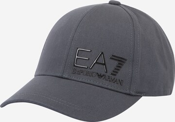 Casquette 'TRAIN CORE' EA7 Emporio Armani en gris : devant