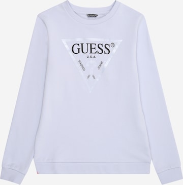 GUESS Свитшот в Синий: спереди