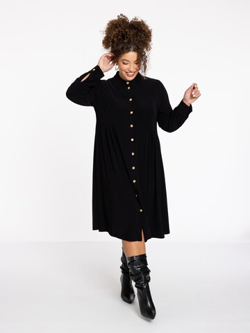 YOEK Kleid in Schwarz