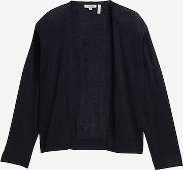 Cardigan TOM TAILOR en bleu : devant