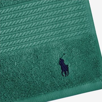 Ralph Lauren Home Shower Towel 'Polo Player' in Green
