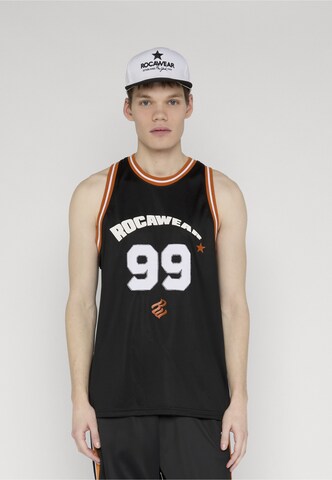 ROCAWEAR Cap 'ROCAFELLA' in White: front