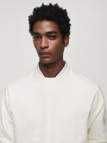 MANGO MAN Sweatshirt 'Nole' in Beige