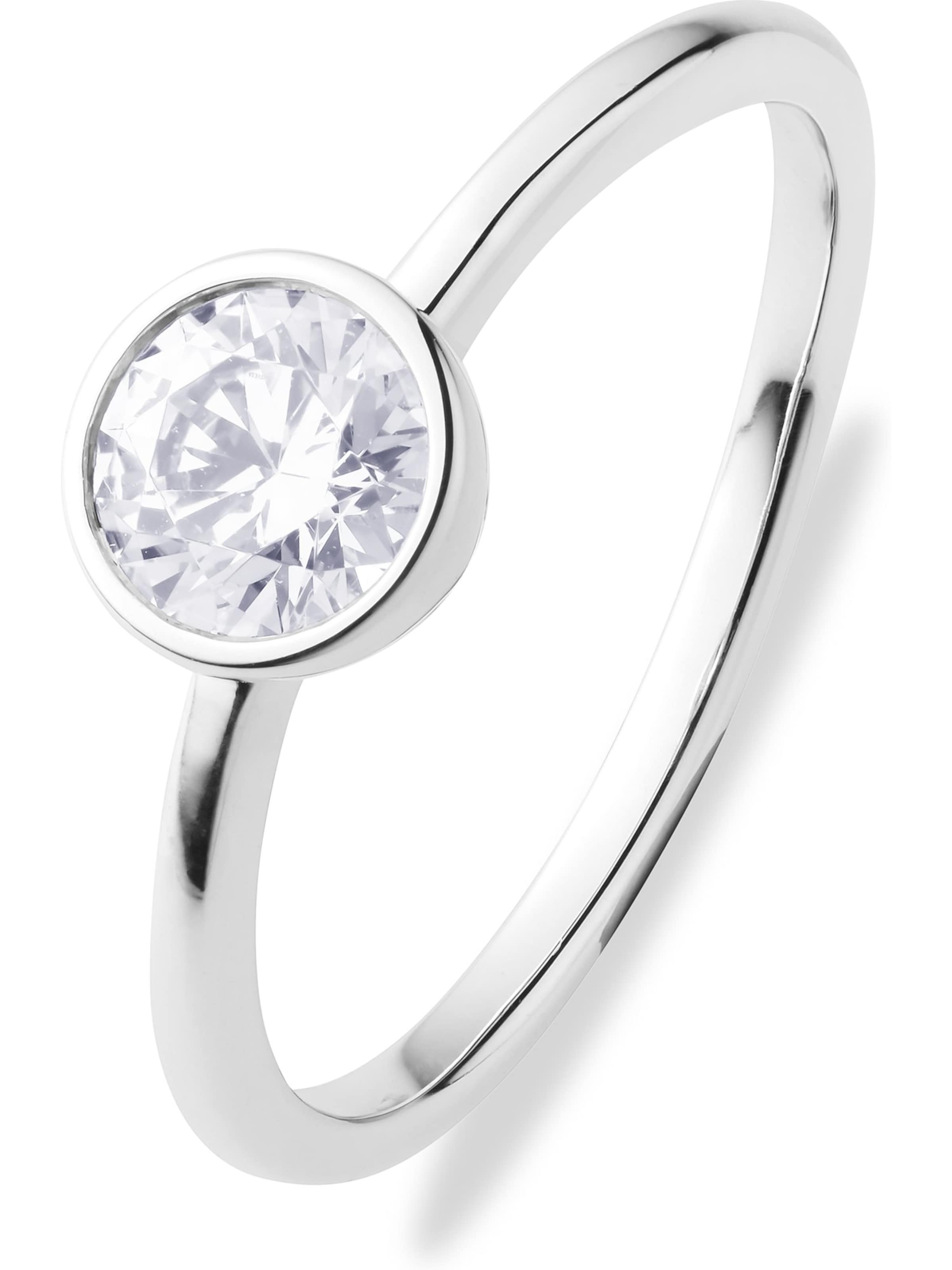 CHRIST Ring in White: front