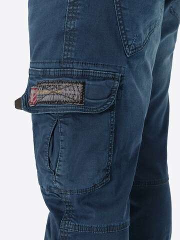 TIMEZONE Regular Cargo Jeans 'Roger' in Blue