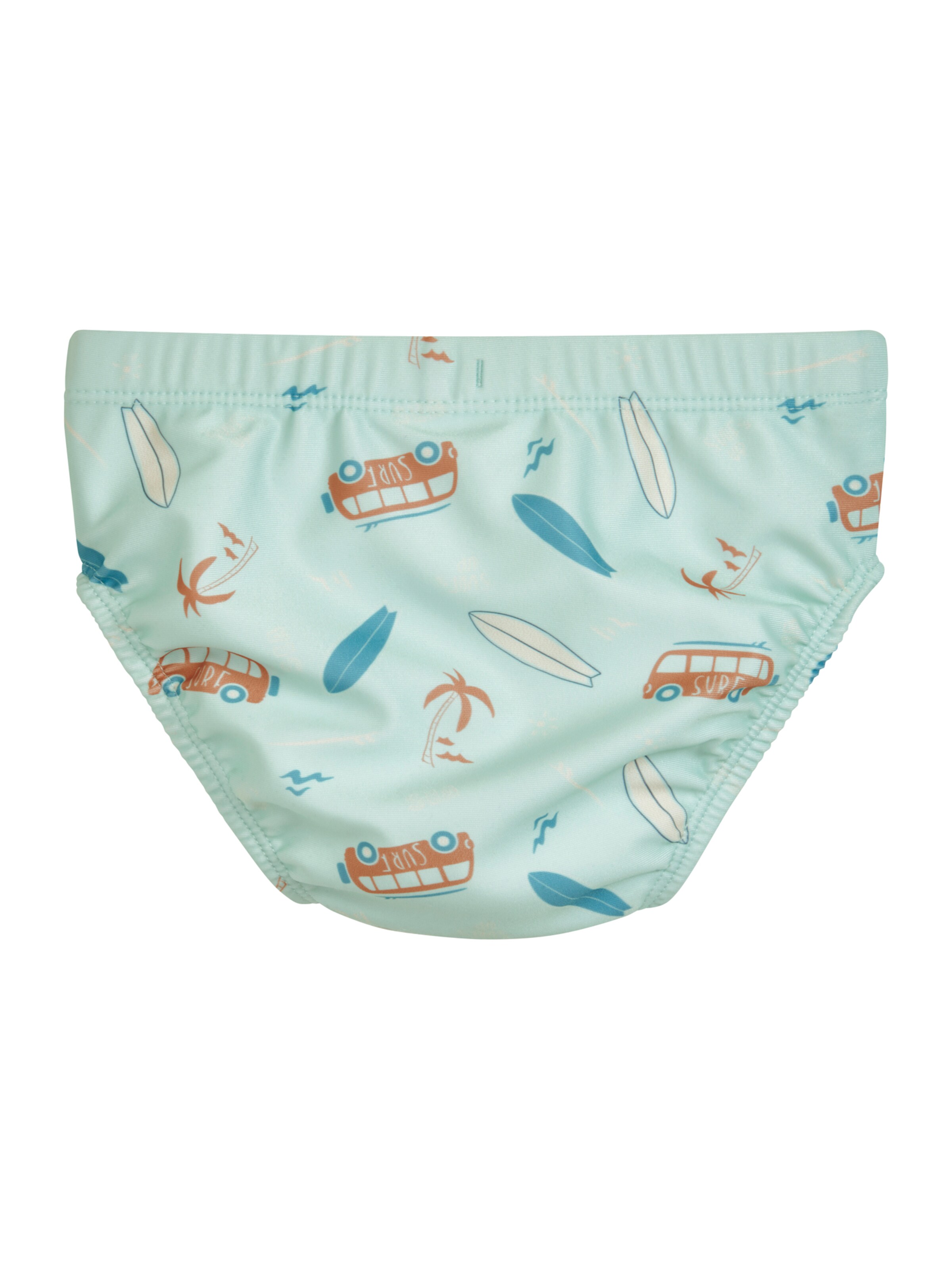 PLAYSHOES Zwembroek 'Surf-Bus' in Groen