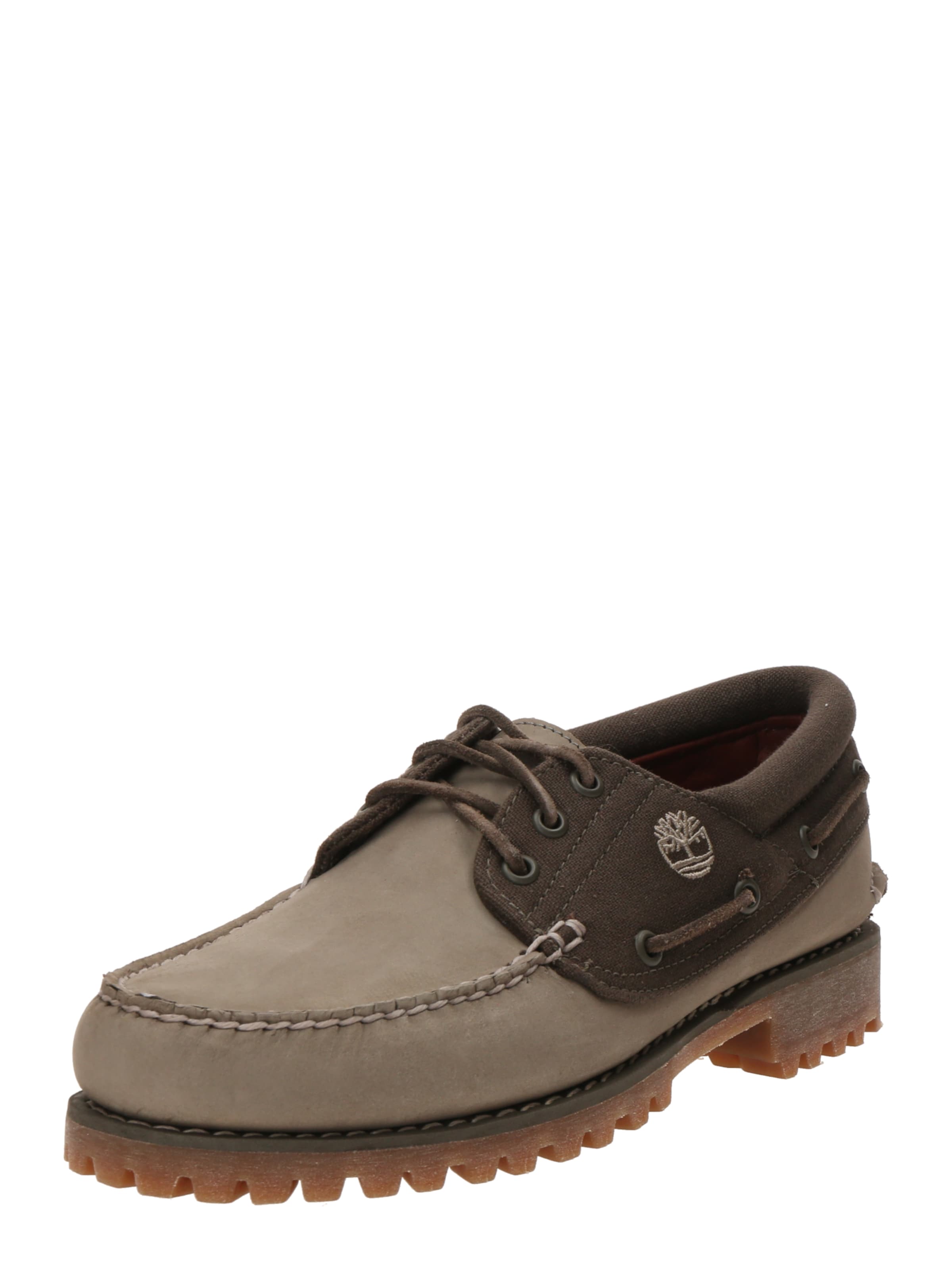 TIMBERLAND Schnürschuh in Grün: Vorderseite