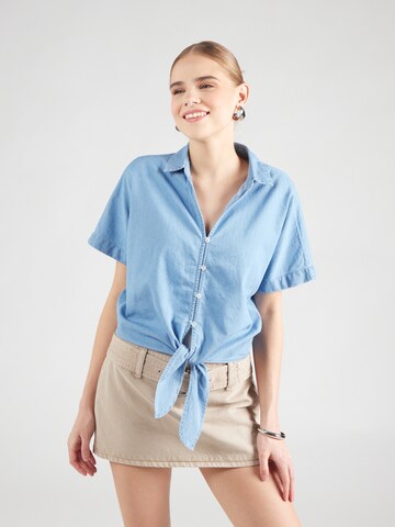 Camicia da donna 'ONLNova' di ONLY in blu: frontale