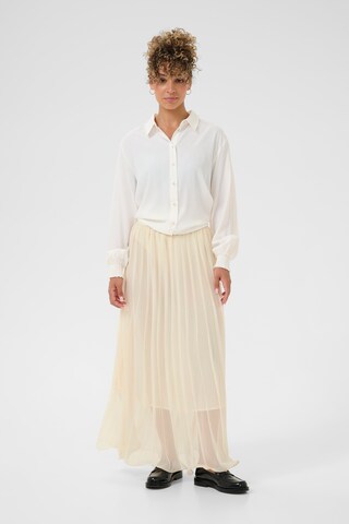 Cream Skirt 'CRFlake' in White