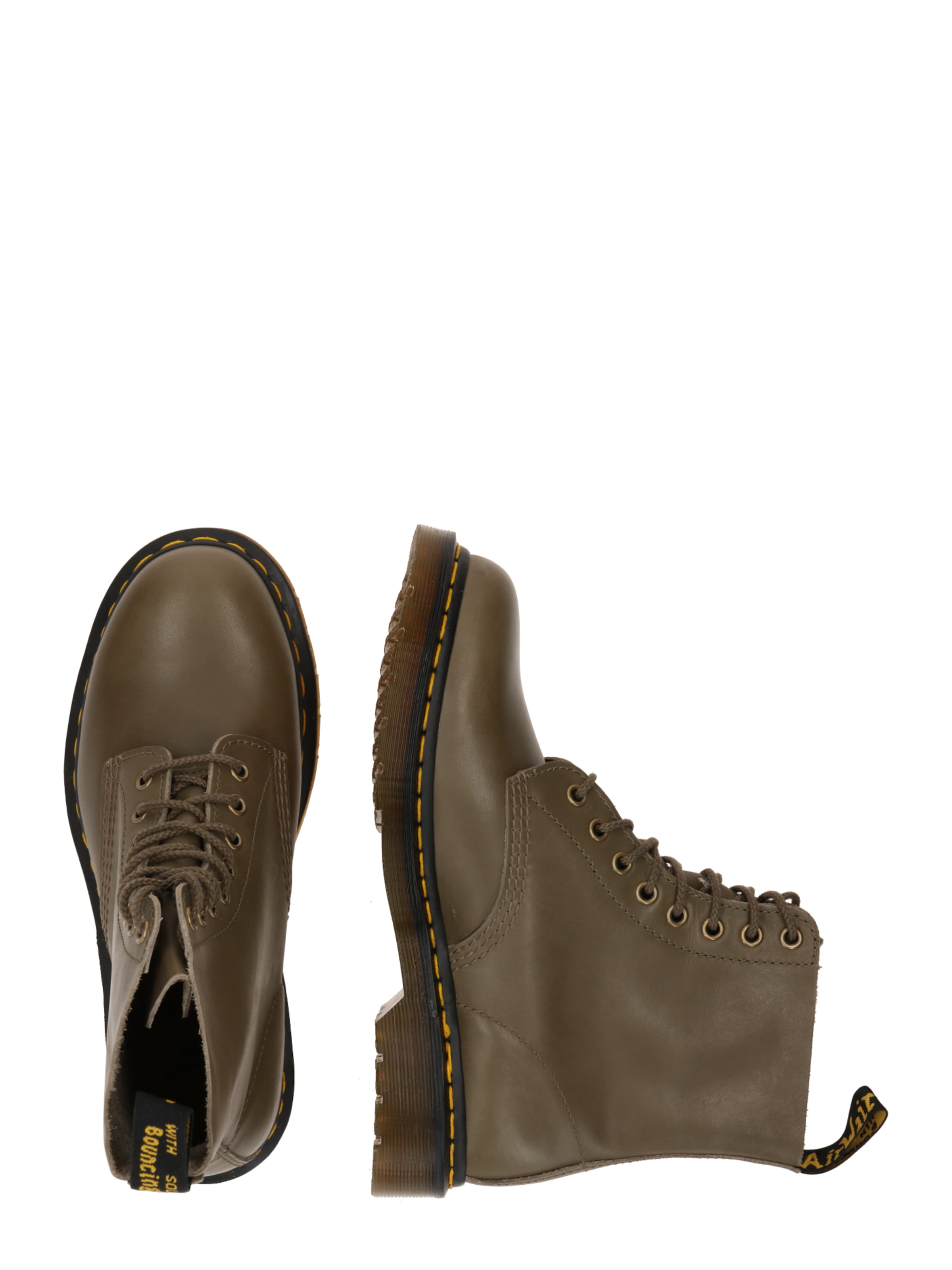 Dr. Martens Veterboots '1460 Pascal' in Groen