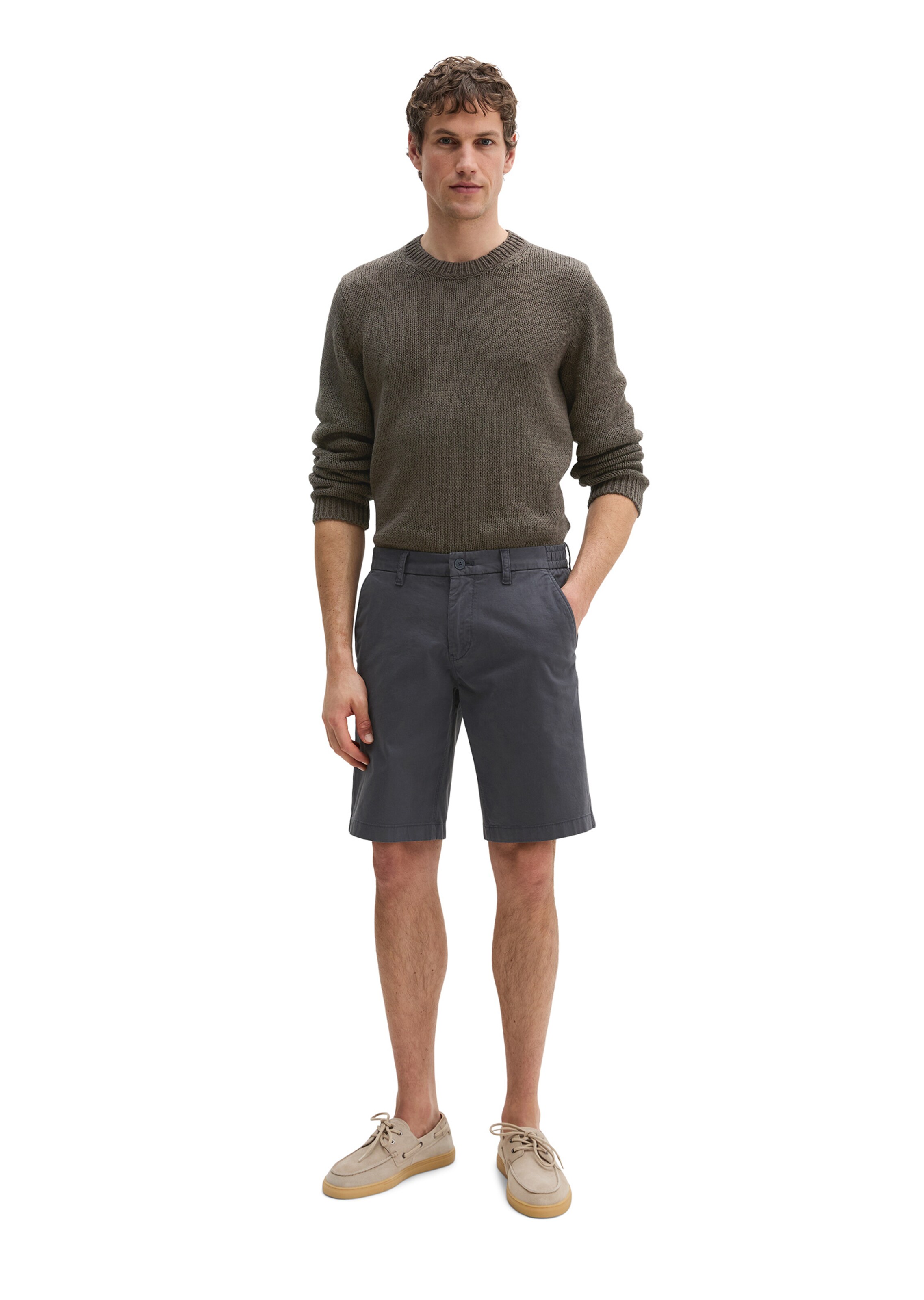 Regular Pantalon chino 'Reso' Marc O'Polo en gris