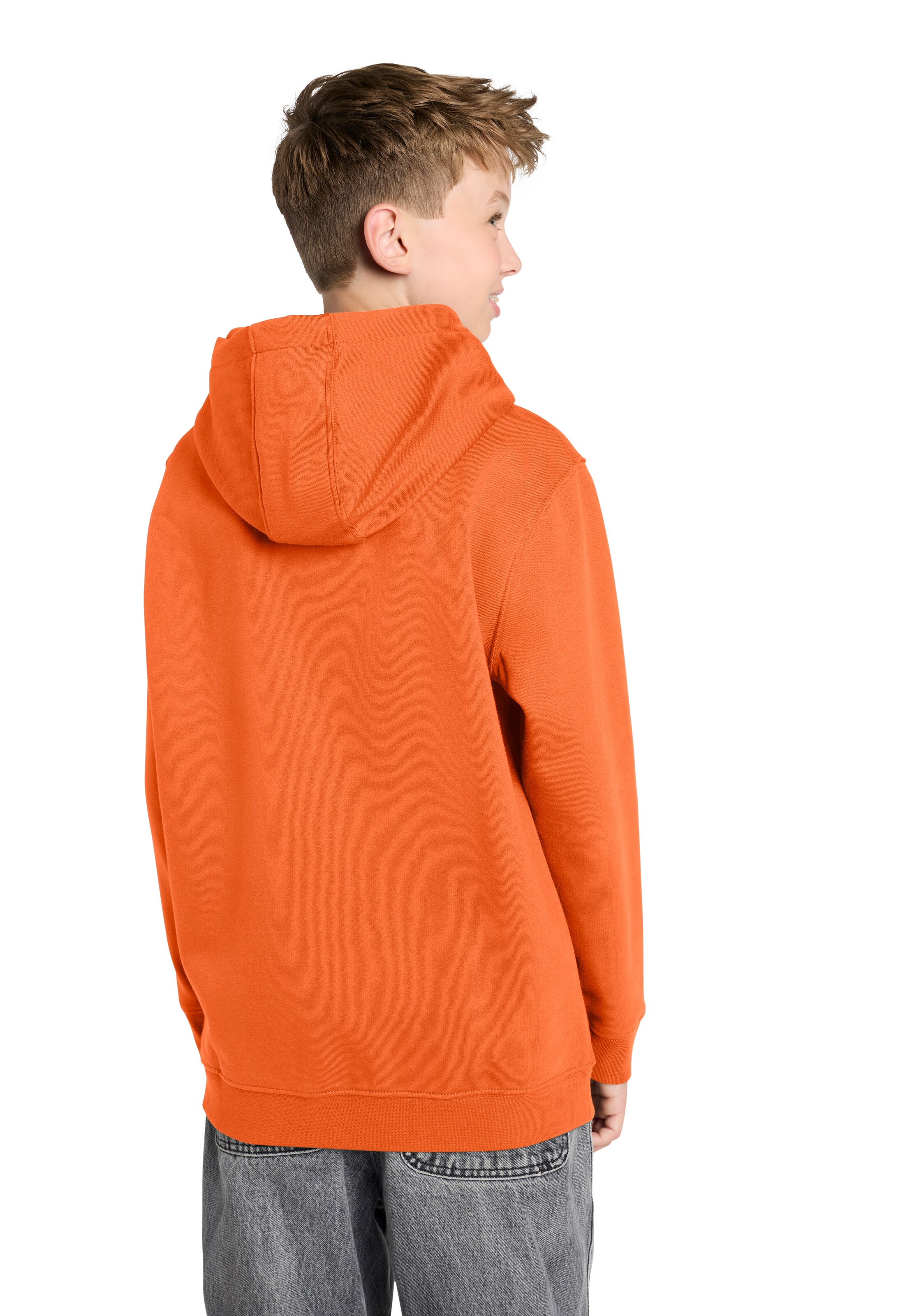 VANS Sweatshirt 'Style 76 PO' in Orange