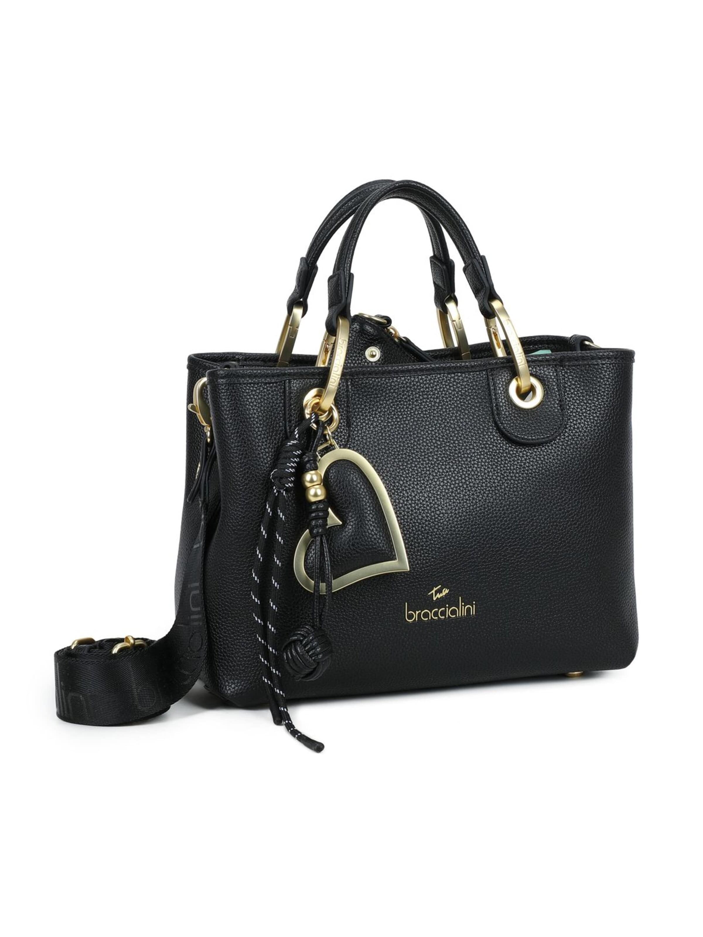 Borsa a mano 'Beth' di Braccialini in nero