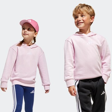 rožinė ADIDAS SPORTSWEAR Sportinio tipo megztinis 'Essentials': priekis
