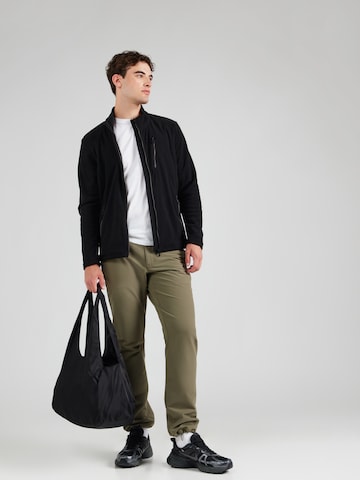 KILLTEC Athletic Fleece Jacket in Black