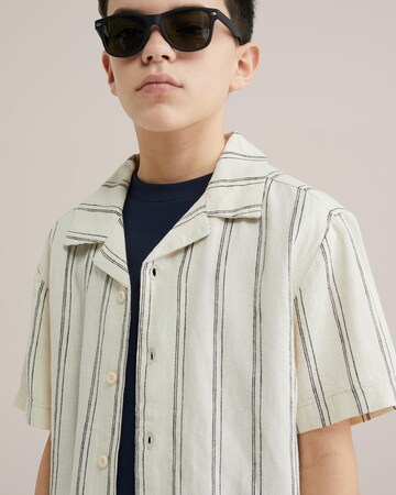 WE Fashion Средняя посадка Рубашка в Бежевый
