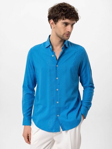 Regular fit Camicia di Antioch in blu