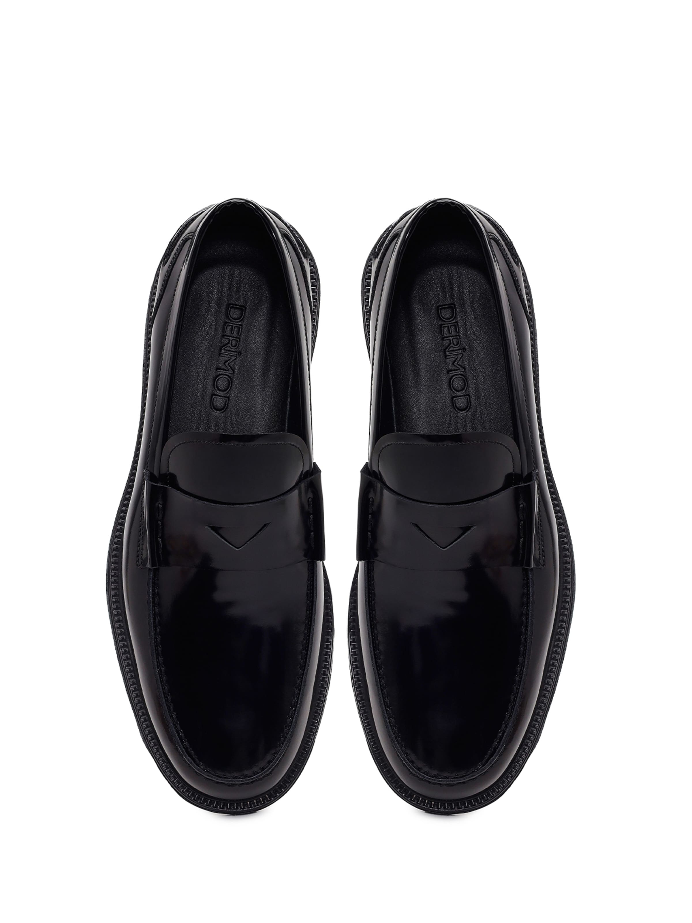Derimod Slipper in Schwarz
