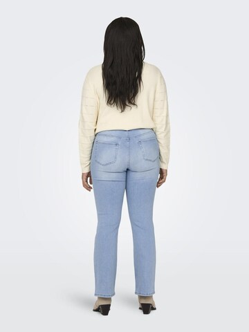 ONLY Carmakoma Regular Jeans in Blauw