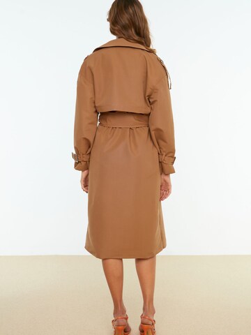 Cappotto di mezza stagione di Trendyol in marrone