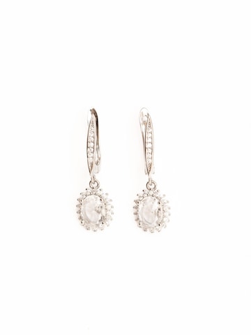 Secret Stones Ohrringe 'Shine bright' in Silber: Vorderseite