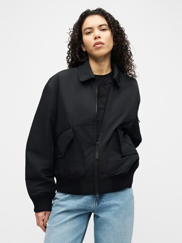 HUGO - Casaco meia-estação 'Fami-1_B' em preto