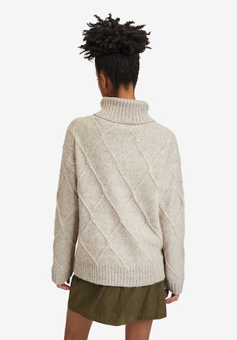 Cartoon Pullover in Beige