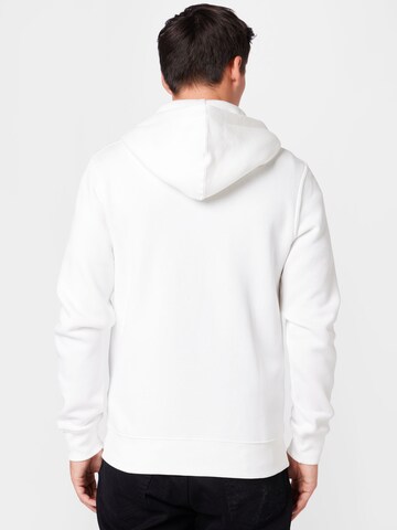 JACK & JONES Sweatjakke 'JJStar' i hvid