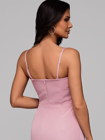 Ombre Evening dress in Pink
