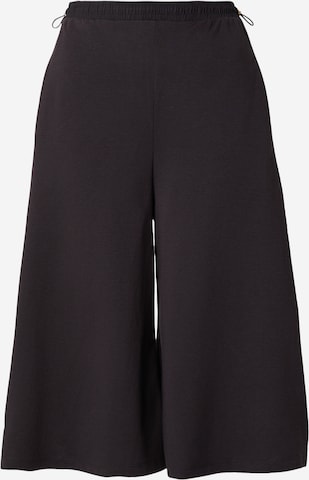 MM by Max Mara Wide Leg Housut 'PIOMBO' värissä musta: etupuoli