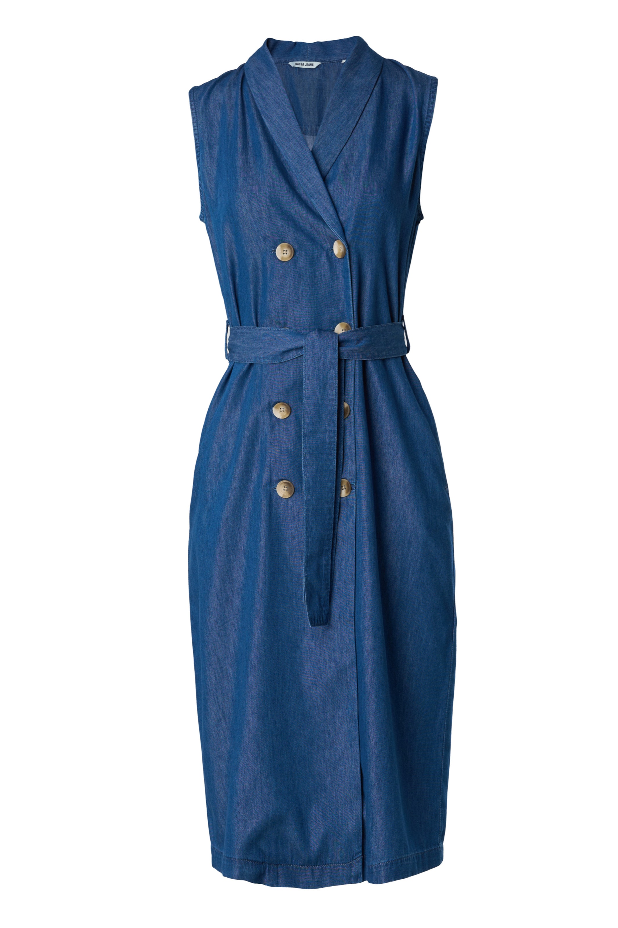 Salsa Jeans Shirt dress in Blue: front