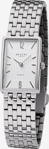 REGENT Analog Watch in Silver: front