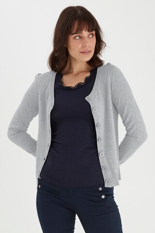 Cardigan 'Zuvic' Fransa en gris : devant