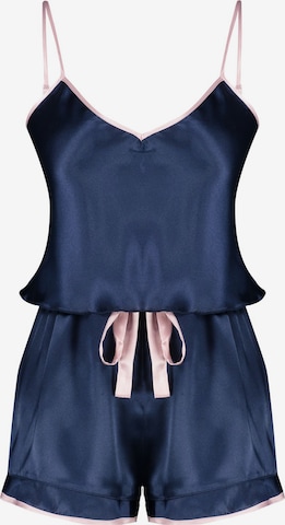 TrendyolKratke hlače za spavanje - plava boja: prednji dio