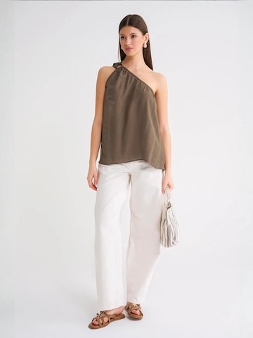 Camicia da donna di MixRay in verde