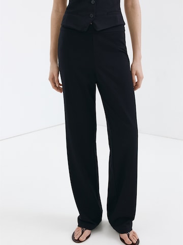 MANGO Regular Hose 'EVANS' in Blau: Vorderseite