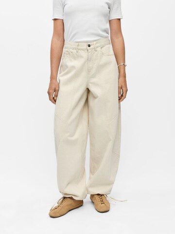OBJECT Vat Cargobroek in Beige: voorkant