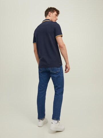 Tricou 'PAULOS' de la JACK & JONES pe albastru