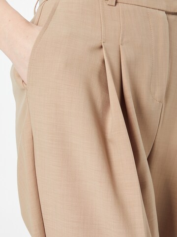 Effilé Pantalon à pince 'Brenda' Birgitte Herskind en beige