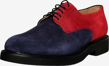 Henry Stevens Lace-Up Shoes in Blue: front