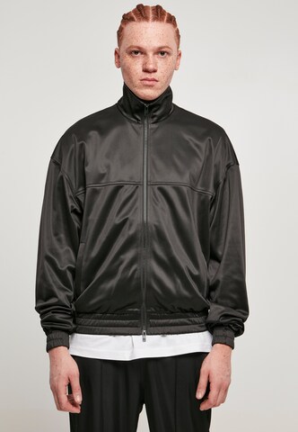 Urban Classics Between-Season Jacket in Black: front